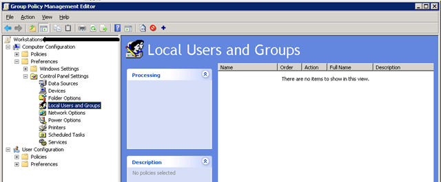 Administrator Groups