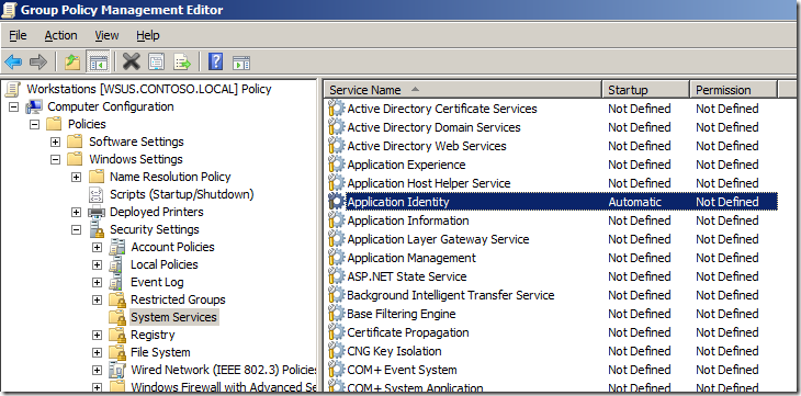 configure applocker