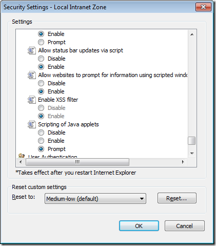 custom restart option greyed out custom restart option greyed out