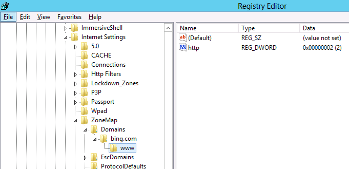 site zone assignment list group policy