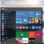 Windows 10 Technical Preview Start Menu