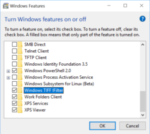 Install Windows TIFF IFilter